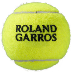 Bipack de 4 balles WILSON ROLAND GARROS Clay Court 2