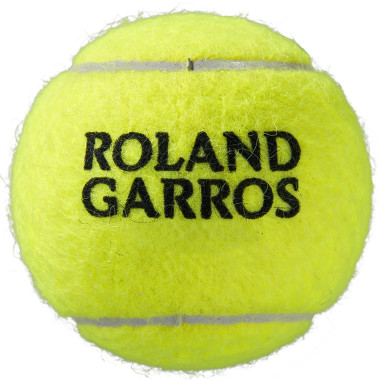 Bipack de 4 balles WILSON ROLAND GARROS Clay Court