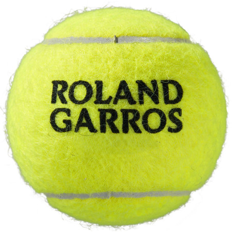 Bipack de 4 balles WILSON ROLAND GARROS Clay Court