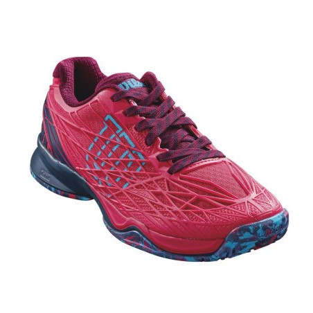 Chaussures WILSON Femme Kaos Rose cerise / Bleu turquoise AH 2017