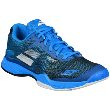 Chaussures BABOLAT Homme Jet Mach II Clay Terre Battue Bleu / Gris PE 2018
