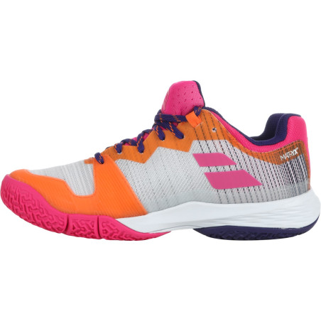 Chaussures Padel BABOLAT Femme JET RITMA Grise / Rose AH 2021