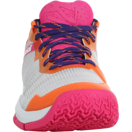 Chaussures Padel BABOLAT Femme JET RITMA Gris / Orange / Rose AH 2021