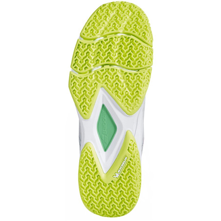 Chaussures Padel BABOLAT Femme JET RITMA Blanc / Jaune PE 2021