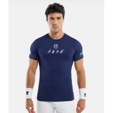 T-Shirt HYDROGEN Homme TECH Bleu AH 2023