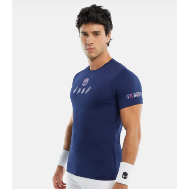 T-Shirt HYDROGEN Homme TECH Bleu AH 2023