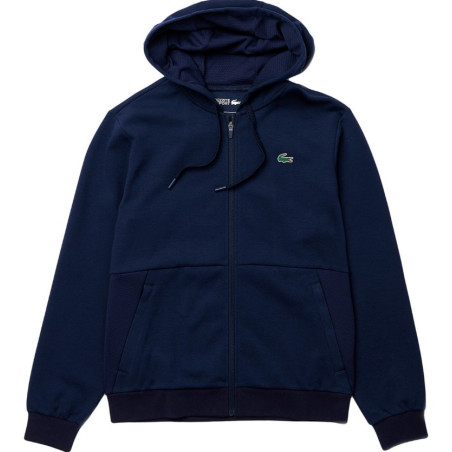 Veste à capuche zippée LACOSTE Homme SPORT Marine 2023