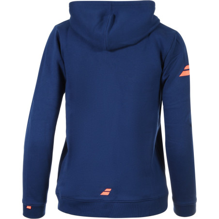 Veste à capuche BABOLAT Junior EXERCISE Marine / Corail