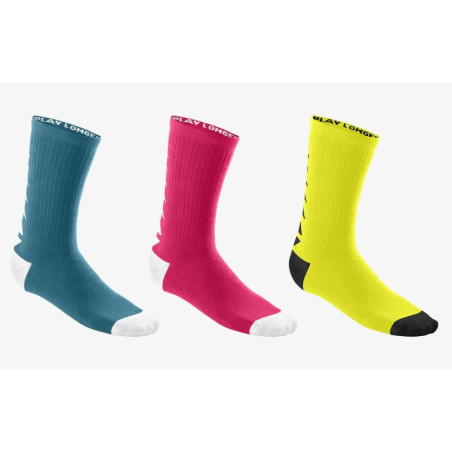 Chaussettes WILSON Junior CREWB SOCK TRI COLOR X3