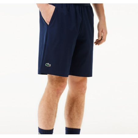 Short LACOSTE Homme SPORTSUIT ULTRA DRY REGULAR FIT Bleu PE 2024