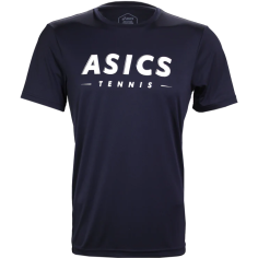 T-Shirts ASICS Tennis Homme COURT TENNIS GRAPHIC Marine...