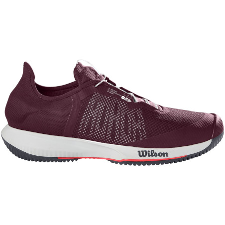 Chaussures WILSON Femme KAOS RAPIDE Toutes Surfaces Bordeaux / Blanche 2021