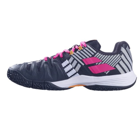 Chaussures Padel BABOLAT Femme SENSA Noir / Blanc PE 2023