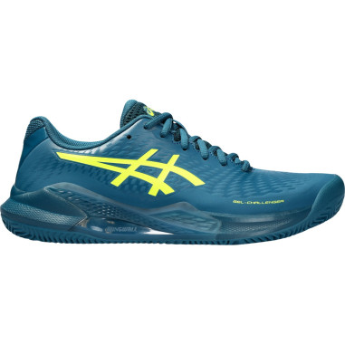 Chaussures ASICS Homme GEL-CHALLENGER 14 Terre Battue Vert / Jaune AH 2023