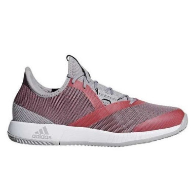 Chaussures ADIDAS Femme ADIZERO DEFIANT Terre Battue Rouge /Grise PE 2019