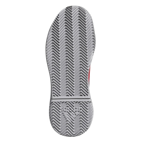 Chaussures ADIDAS Femme adizero Defiant Bounce w Rouge / Gris / Blanc PE 2019