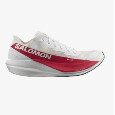 Chaussures Running SALOMON Homme S/LAB PHANTASM 2 Blanc / Rouge  PE 2024