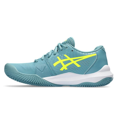 Chaussures ASICS Femme GEL-CHALLENGER 14 Terre Battue Turquoise / Jaune AH 2023