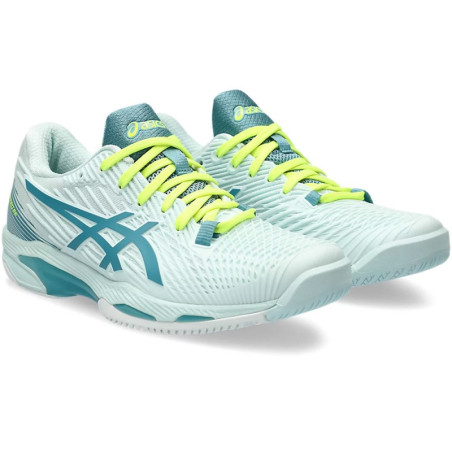 Chaussures ASICS Femme SOLUTION SPEED FF 2 Toutes Surfaces Gris / Bleu AH 2023