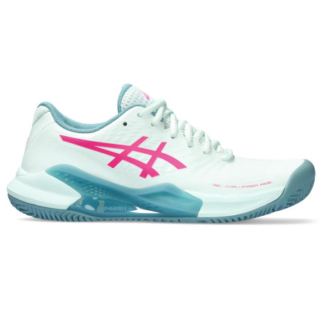 Chaussures Padel ASICS Femme GEL-CHALLENGER 14 Turquoise / Rose AH 2023