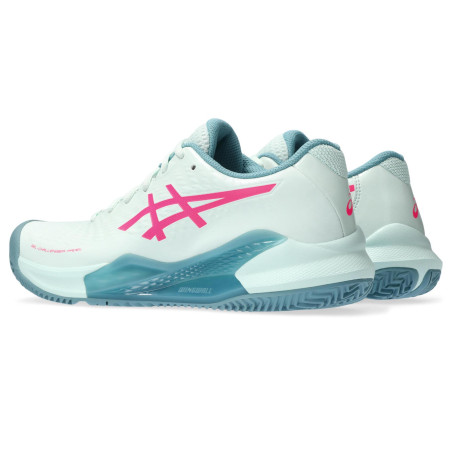 Chaussures Padel ASICS Femme GEL-CHALLENGER 14 Gris / Bleu / Rose AH 2023