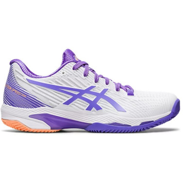 Chaussures ASICS Femme SOLUTION SPEED FF 2 CLAY Blanc / Violet PE 2023