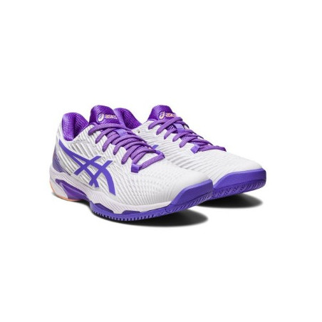 Chaussures ASICS Femme SOLUTION SPEED FF 2 Toutes Surfaces Blanc/ Violet PE 2023
