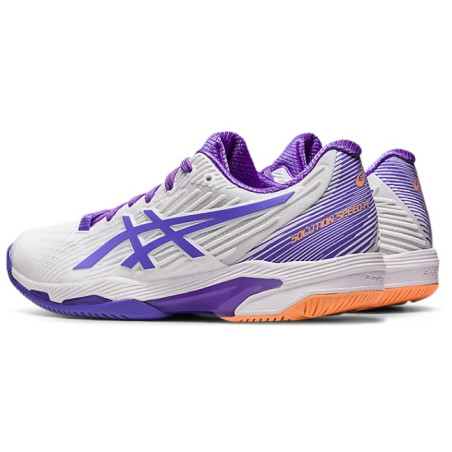 Chaussures ASICS Femme SOLUTION SPEED FF 2 Toutes Surfaces Blanc/ Violet PE 2023