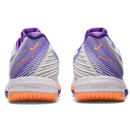 Chaussures ASICS Femme SOLUTION SPEED FF 2 Toutes Surfaces Blanc/ Violet PE 2023