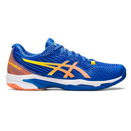 Chaussures ASICS Homme SOLUTION SPEED FF 2 Toutes Surfaces Bleu Orange PE 2023