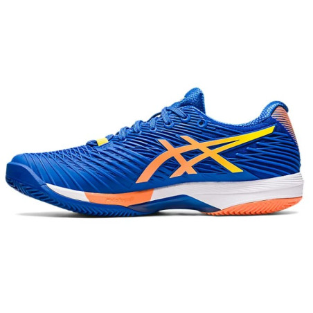 Chaussures ASICS Homme SOLUTION SPEED FF 2 Toutes Surfaces Bleu / Orange PE 2023