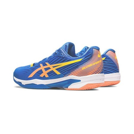 Chaussures ASICS Homme SOLUTION SPEED FF 2 Toutes Surfaces Bleu / Orange PE 2023