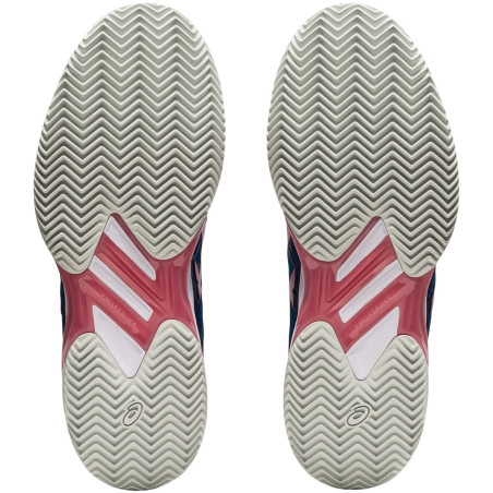 Chaussures ASICS Femme Gel-Resolution 8 Clay Marine / Rose PE 2020