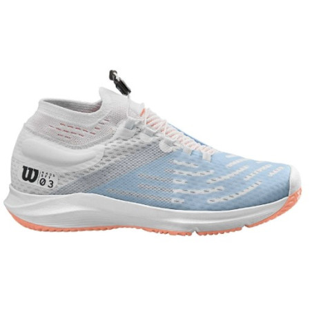 Chaussures WILSON Femme Kaos 3.0 SFT CLAY Blanc / Papaye PE 2020