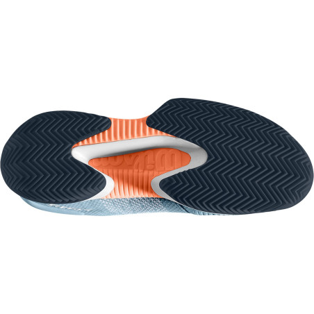 Chaussures WILSON Femme KAOS SWIFT W CLAY Bleu / Blanc PE 2022