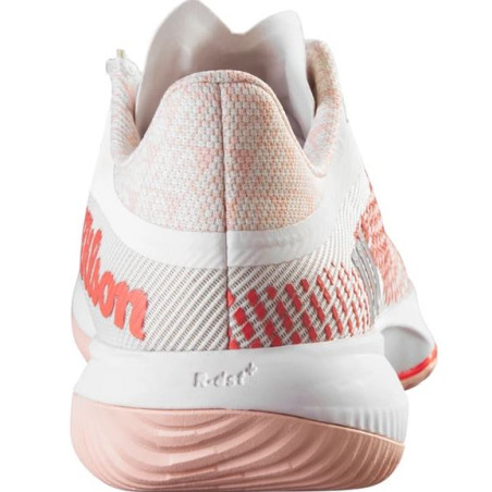 Chaussures WILSON Femme KAOS SWIFT 1.5 Toutes Surfaces Blanc / Rose PE 2023