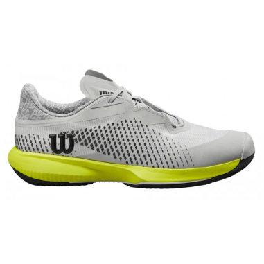 Chaussures WILSON Homme KAOS SWIFT 1.5 Terre Battue Gris / Jaune 2024