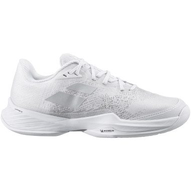 Chaussures BABOLAT Femme JET MACH 3 All Court Blanc / Gris 2021