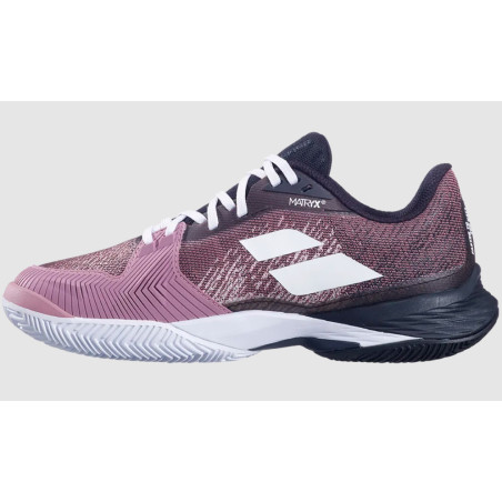 Chaussures BABOLAT Femme JET MACH 3 Terre Battue Violet / Blanc 2022