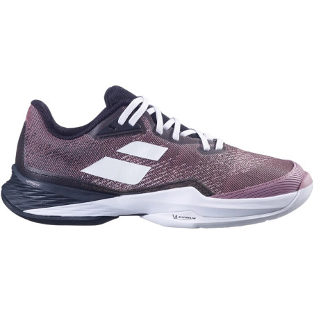 Chaussures BABOLAT Femme JET MACH 3 Toutes Surfaces Violet / Blanc 2022