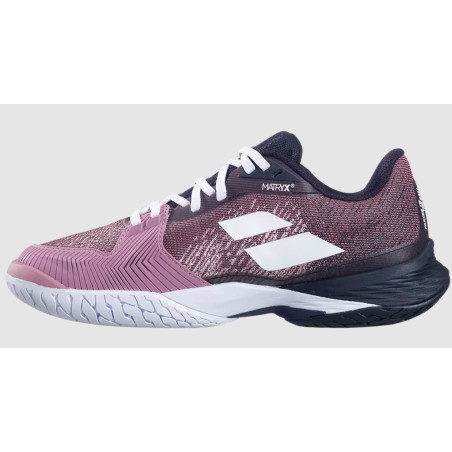 Chaussures BABOLAT Femme JET MACH 3 Toutes Surfaces Violet / Blanc 2022