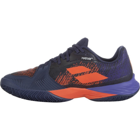 Chaussures BABOLAT Homme JET MACH 3 Terre Battue Violet / Orange AH 2022