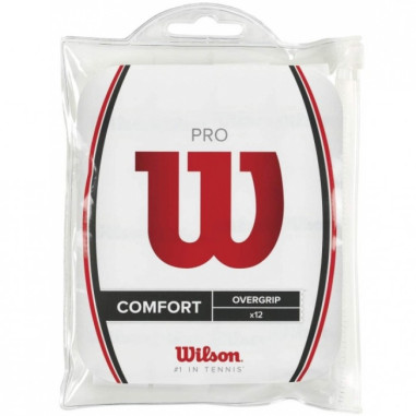 Surgrip WILSON Pro Overgrip Blanc x12