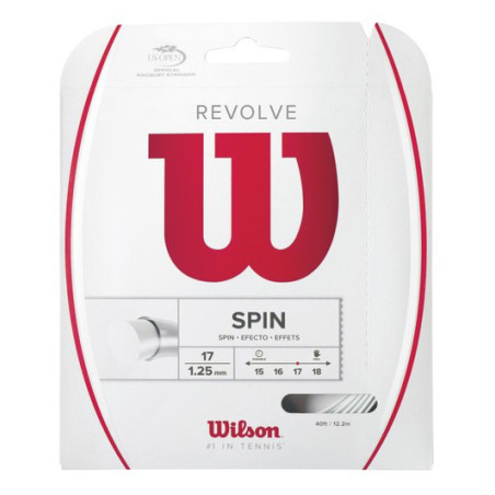 Cordage WILSON Revolve Blanc 1.25mm (12m)