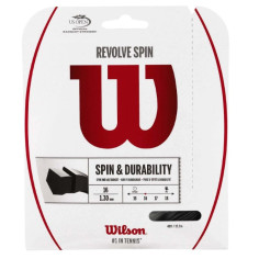 Cordage WILSON Revolve SPIN Noir 16 / 1.30mm (12m)