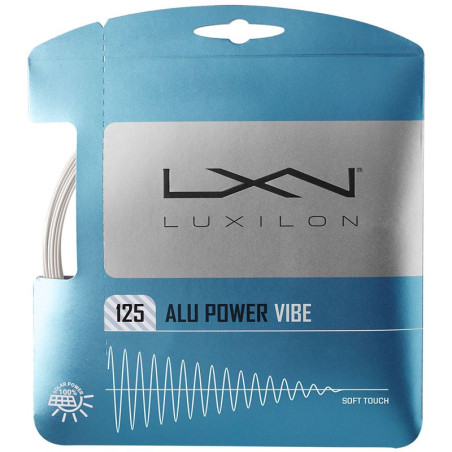 Cordage LUXILON ALU POWER VIBE Grey 1.25mm (12 m) Blanc
