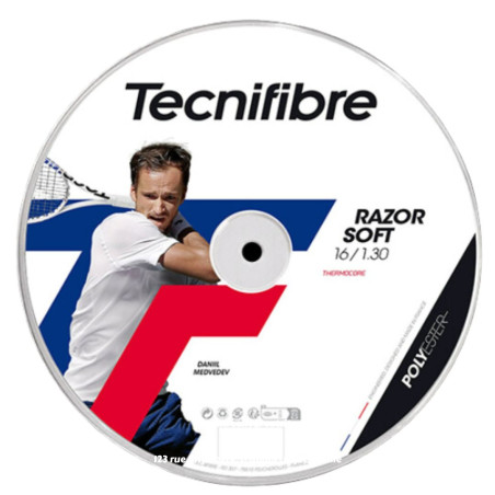 Bobine TECNIFIBRE RAZOR SOFT Noir 1.30mm (200m)