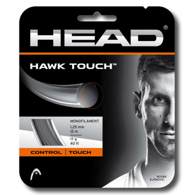 Cordage HEAD HAWK TOUCH 1.25mm Anthracite (12 m)