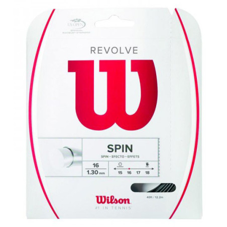 Cordage WILSON Revolve Noir 1.30mm (12m)
