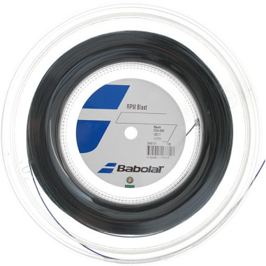 Bobine BABOLAT RPM BLAST 1.30mm (200m) Noir